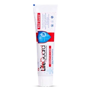 خمیر دندان حساس (Red Guard) برند لایف گارد با حجم 120 گرم